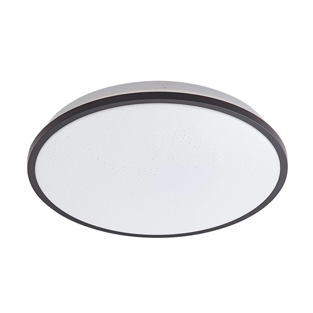 Lindby LED Deckenleuchte aus Metall, schwarz style modern - Metall