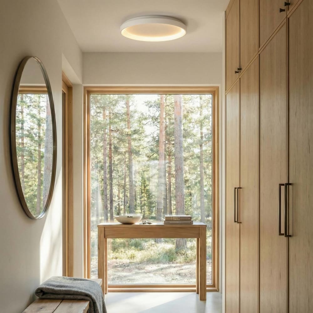 Arcchio LED Deckenleuchte aus Metall, weiß style modern - Metall