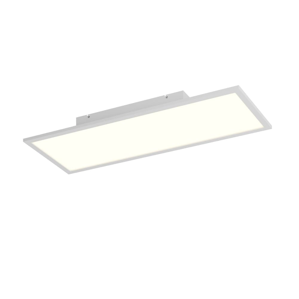 Lindby LED Deckenleuchte (LED Panel) aus Kunststoff, weiß style modern - Pvc - Polyvinlychlorid