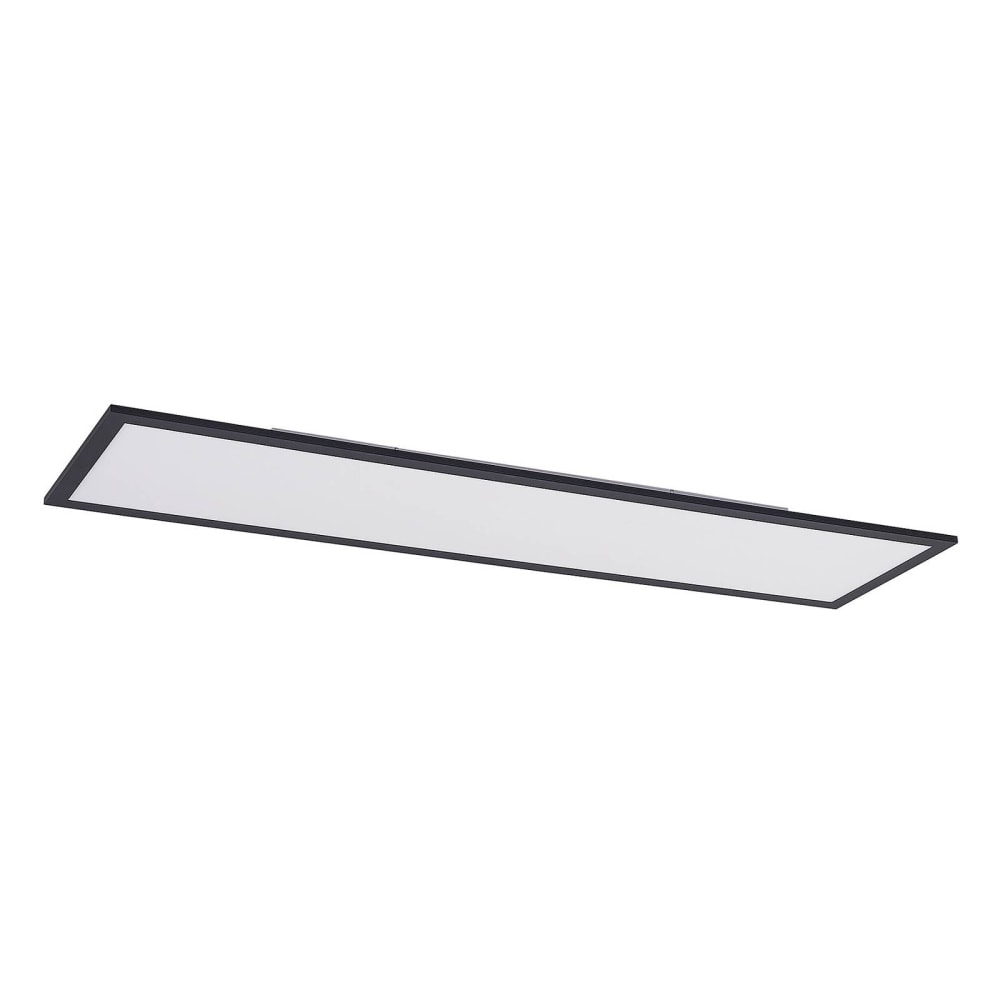 LED Panel aus Aluminium, schwarz - Maisons Du Monde