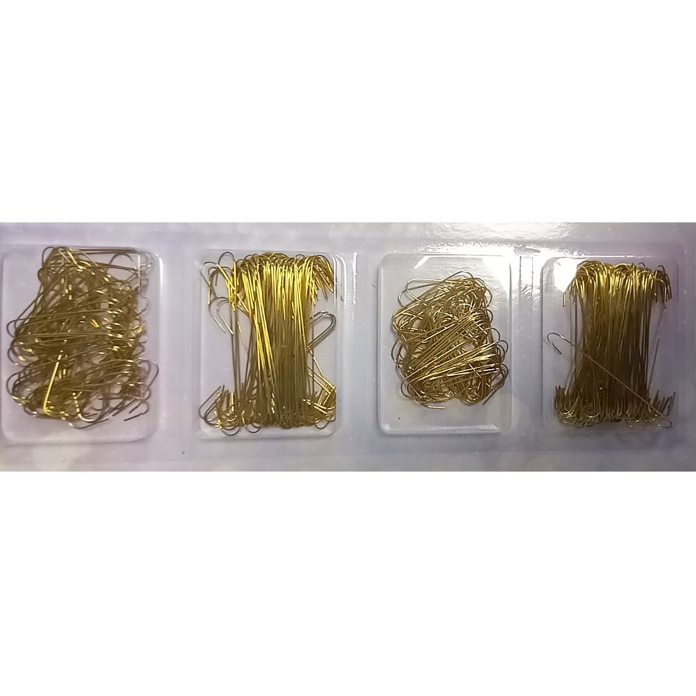 Ensemble de crochets pour décos de noël métal doré 150x10 cm - Maisons du Monde