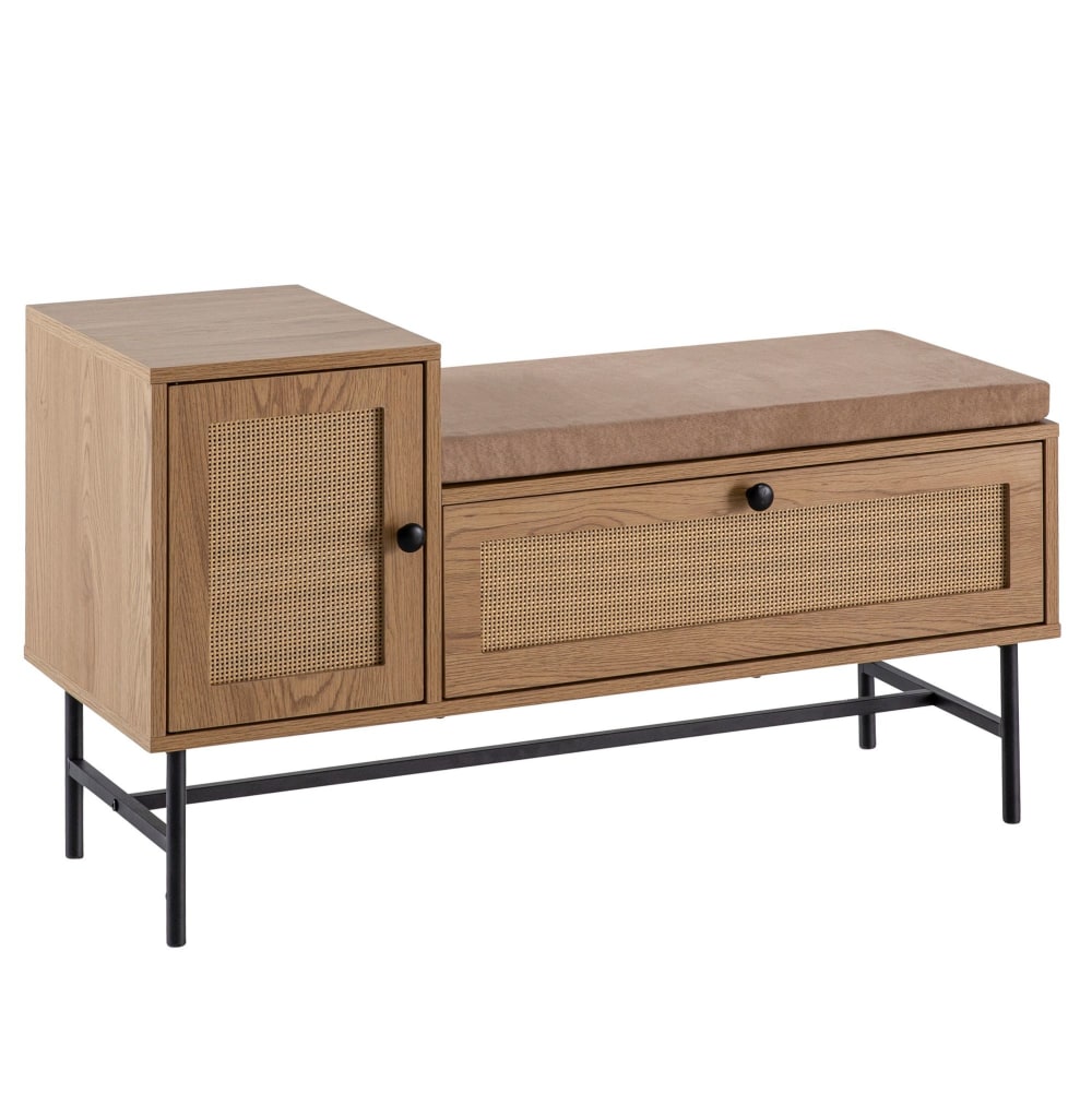 Banc d'entrée 100 cm en aggloméré, marron Banc d'entrée 100 cm en aggloméré, marron