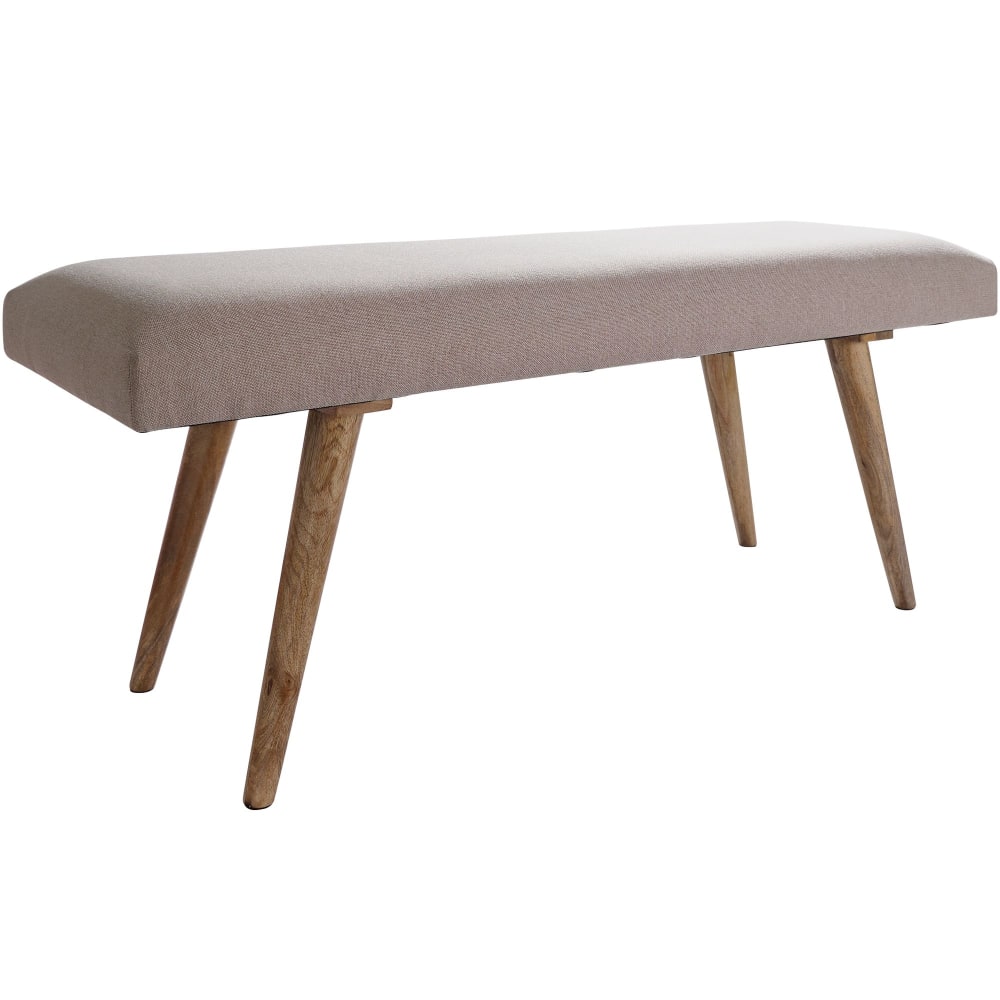 Banc en tissu, beige Banc en tissu, beige