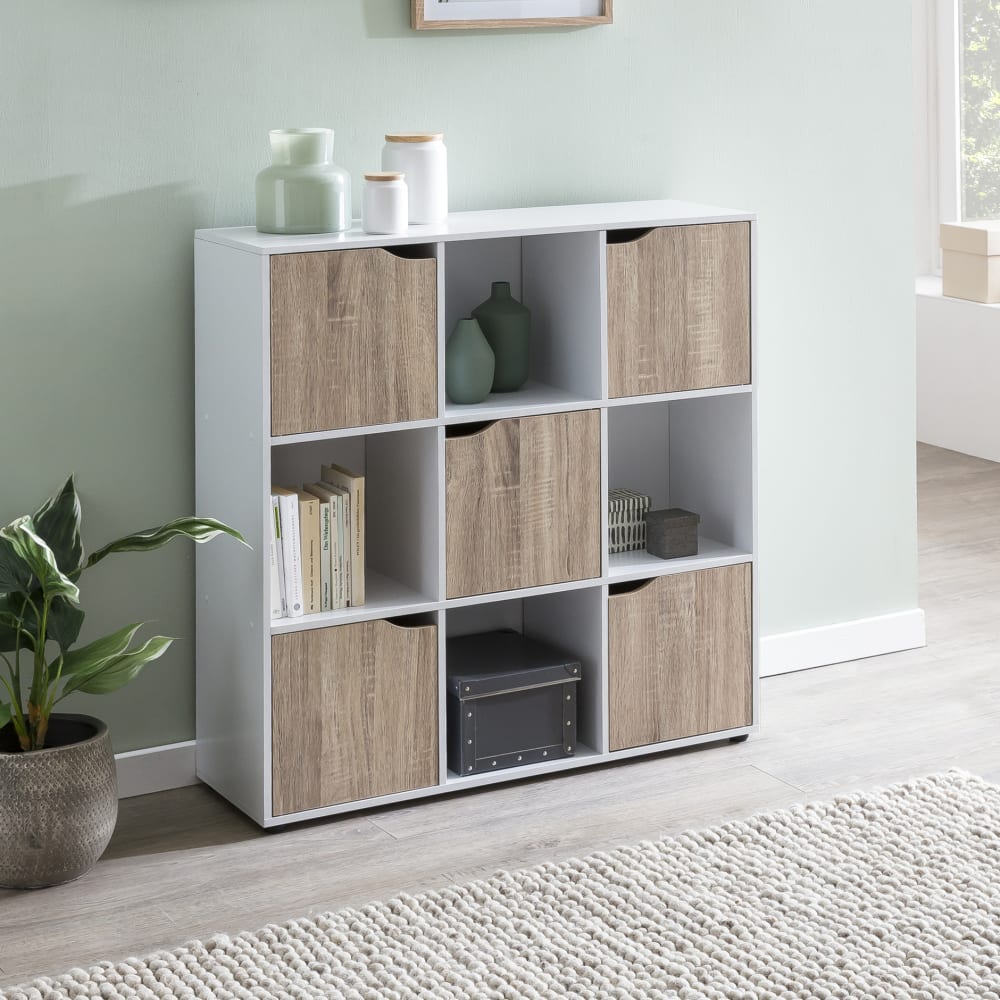 Standregal aus Spanplatte, Weiß - Maisons Du Monde