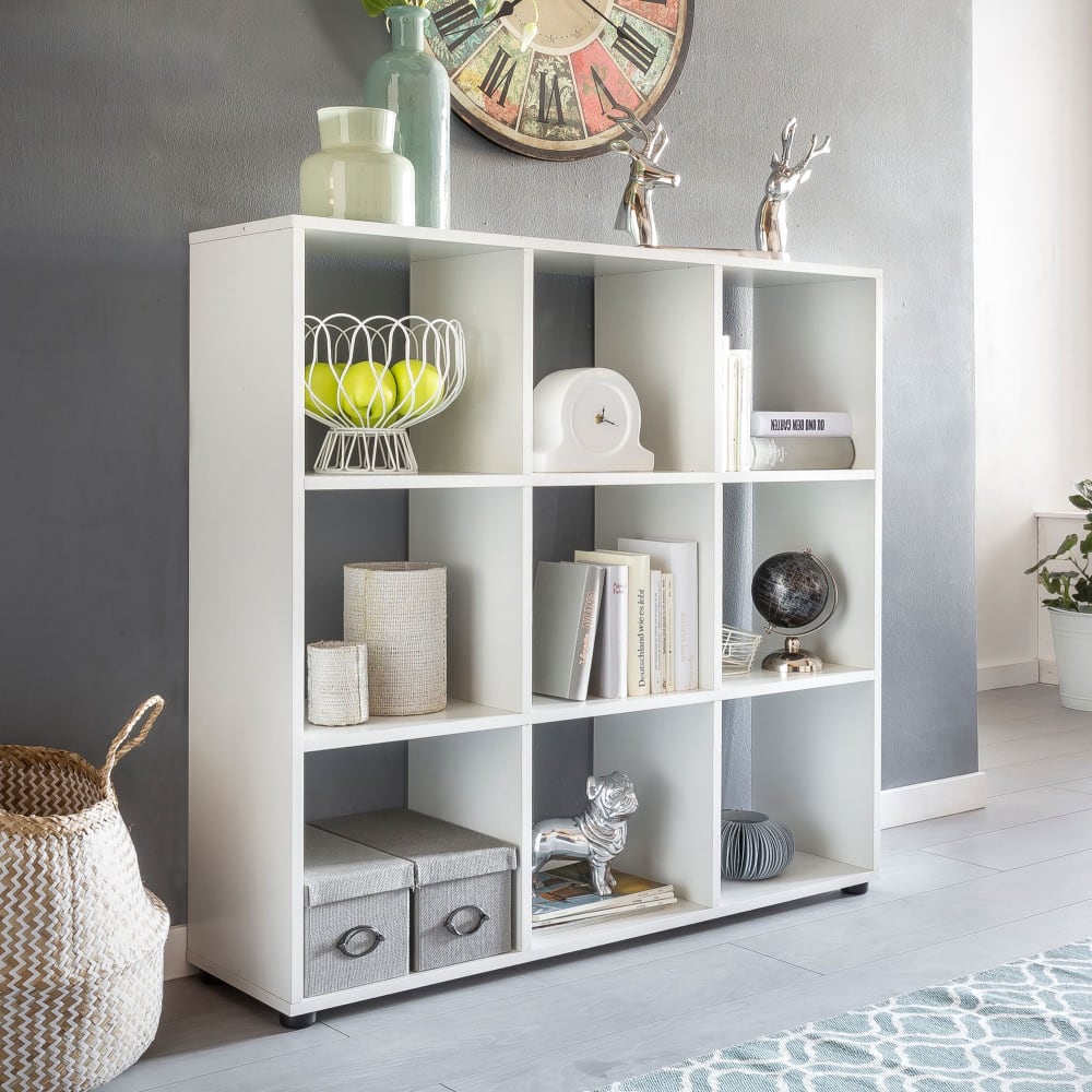 Standregal aus Spanplatte, Weiß - Maisons Du Monde