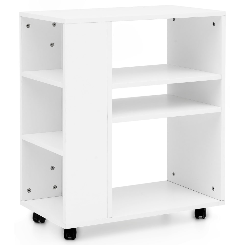 Étagère en aggloméré, blanc