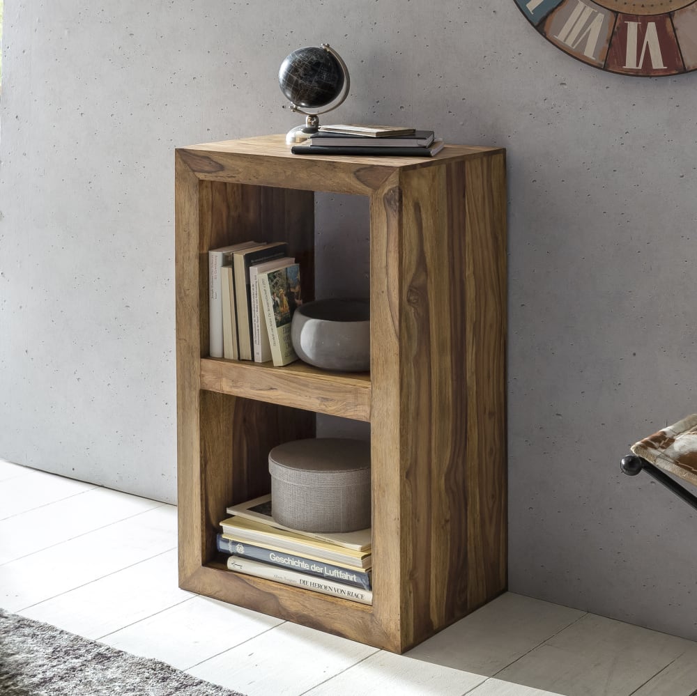 Standregal aus Sheesham Massivholz, Braun - Maisons Du Monde