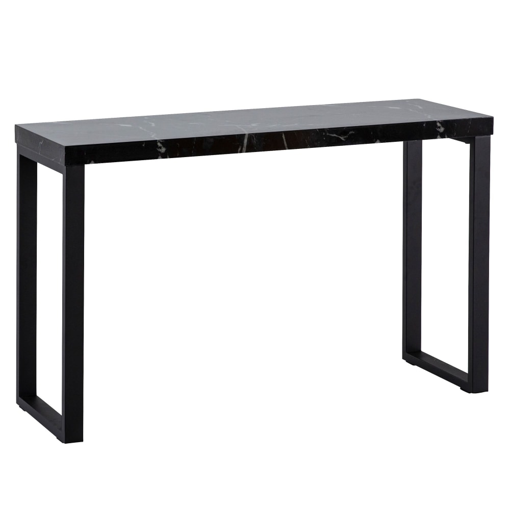 Console 120 cm en mdf, noir Console 120 cm en mdf, noir