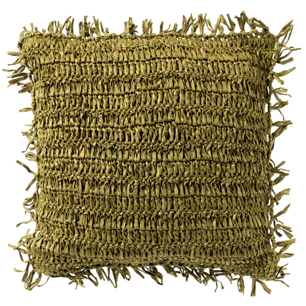Dutch Decor Kissenbezug Grün 45x45 cm style modern Grün Baumwolle