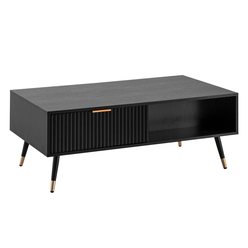 Table basse en aggloméré, 110 cm, noir Table basse en aggloméré, 110 cm, noir