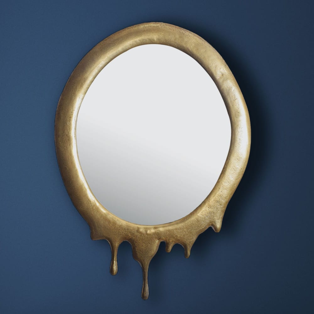 Wandspiegel aus Glas, Gold - Maisons Du Monde