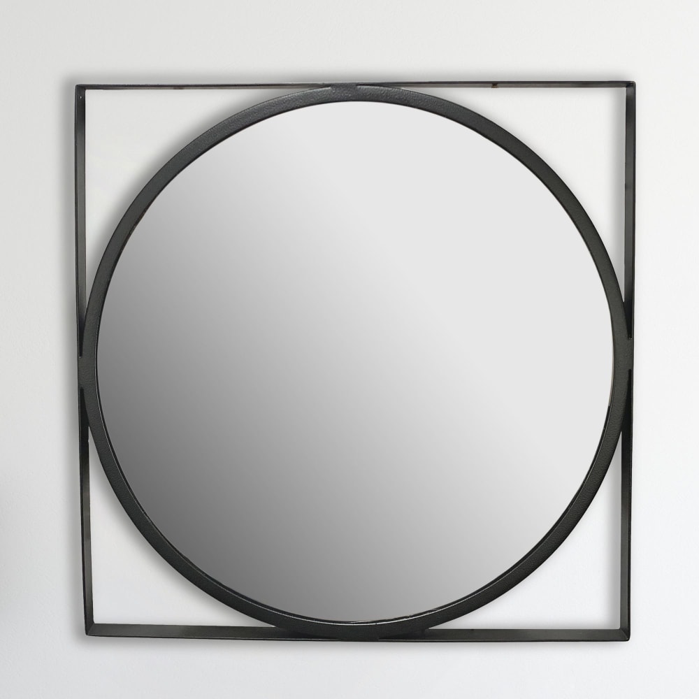 Wandspiegel aus Glas, Schwarz - Maisons Du Monde