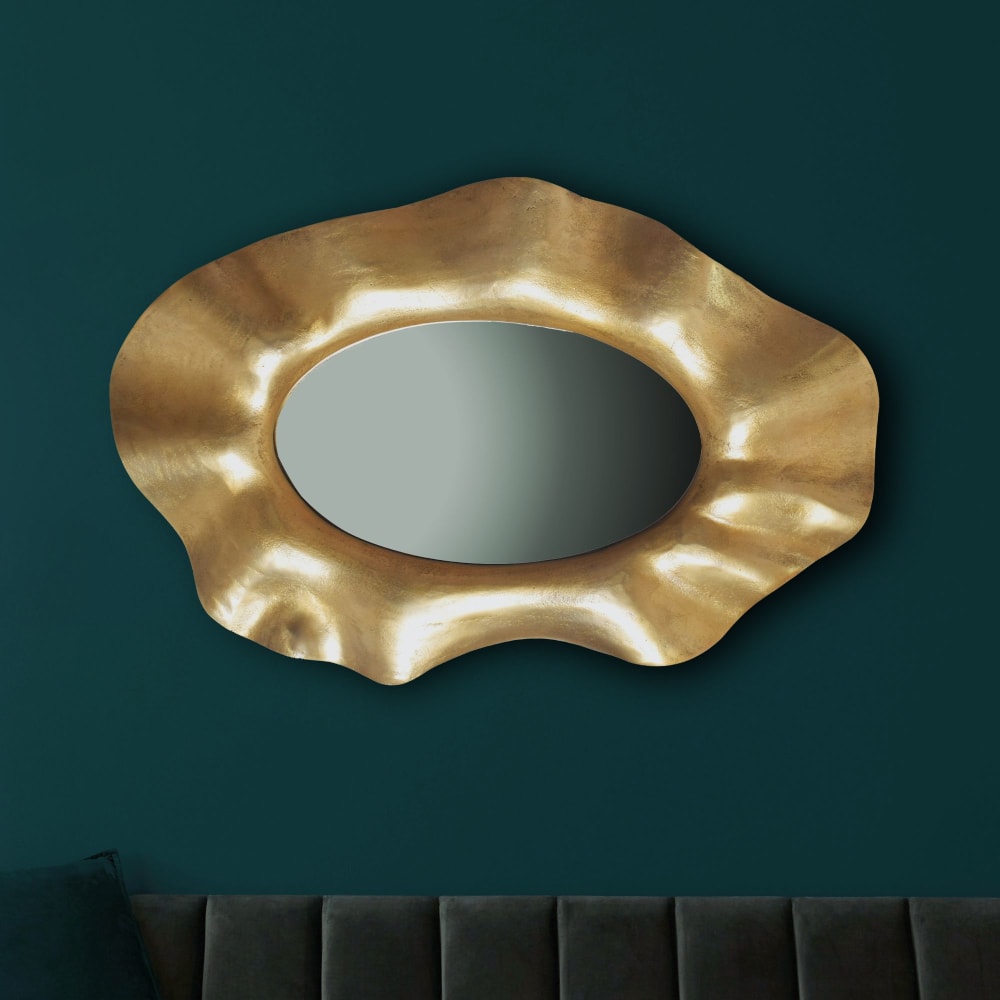 Wandspiegel aus Glas, Gold - Maisons Du Monde