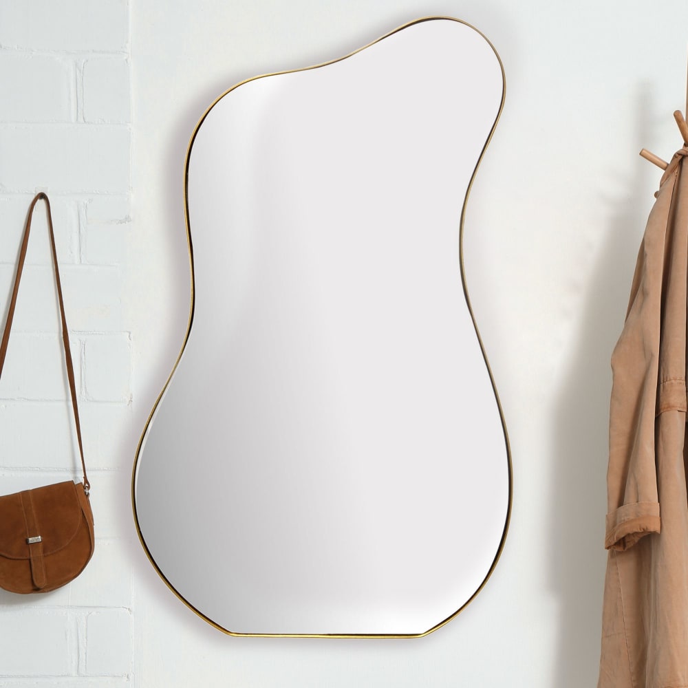 Wandspiegel aus Glas, Gold - Maisons Du Monde