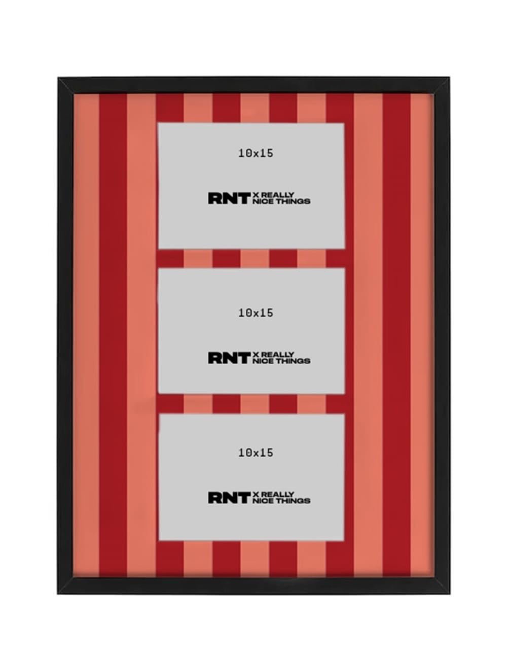 Cadre photo 60x40 rose et rouge