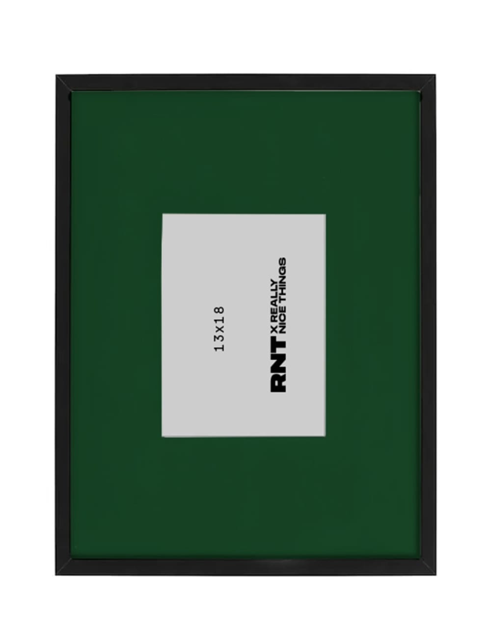 Cadre photo 40x30 pour photos 13x18 vert