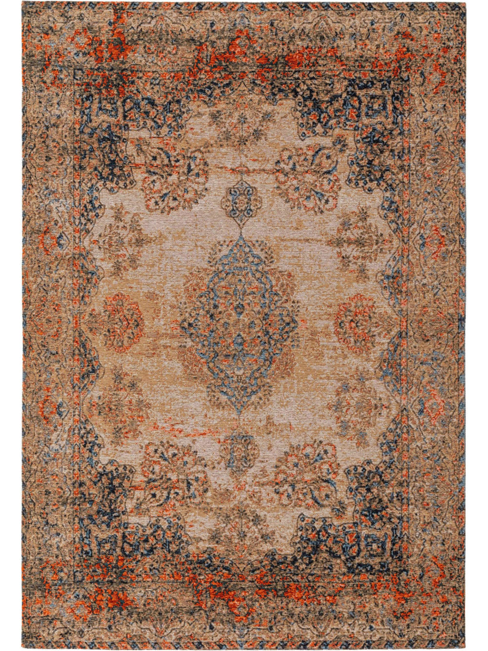Tapis tissé à plat