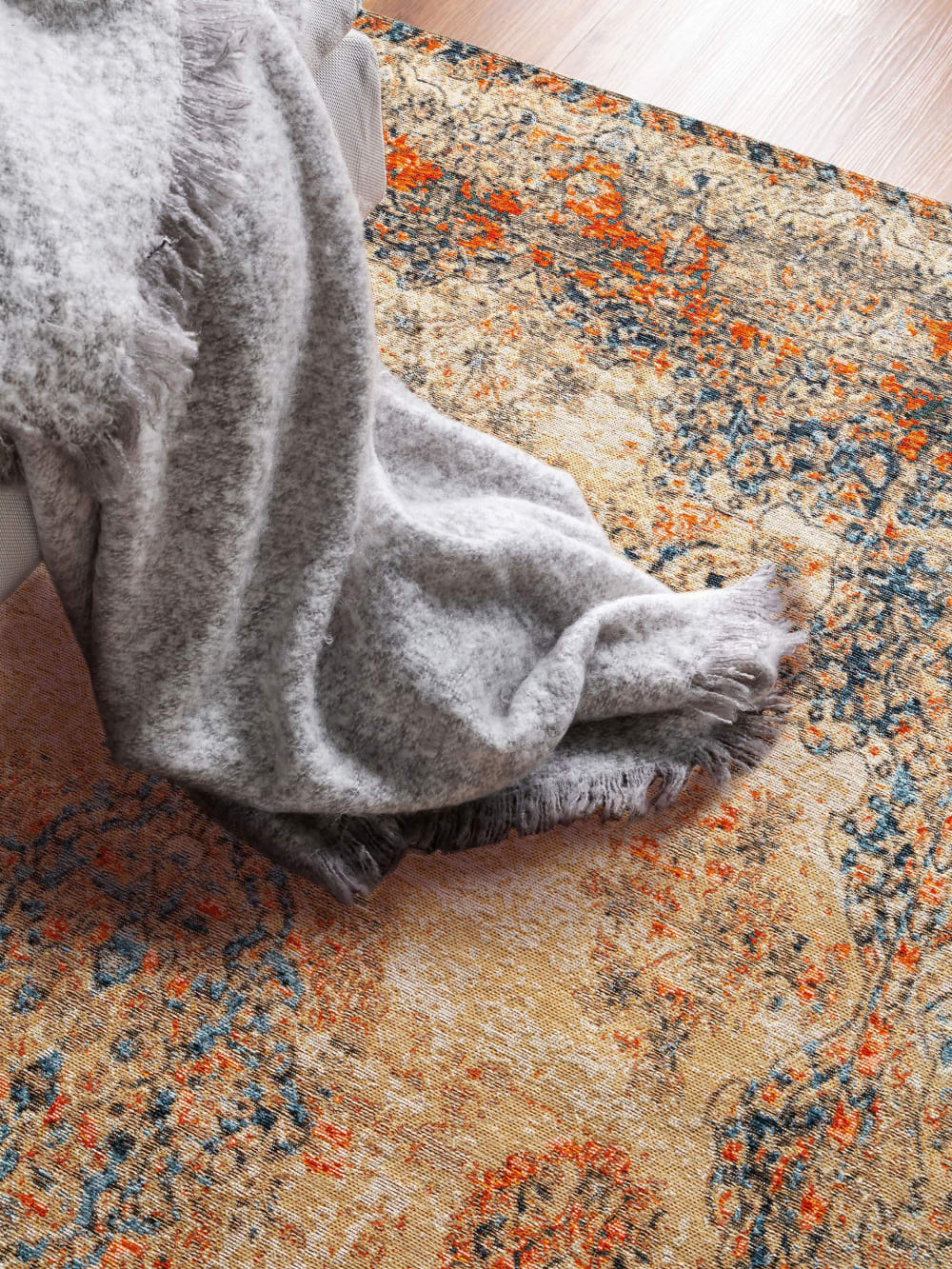 Tapis tissé à plat multicouleur 115x180 — vue 4