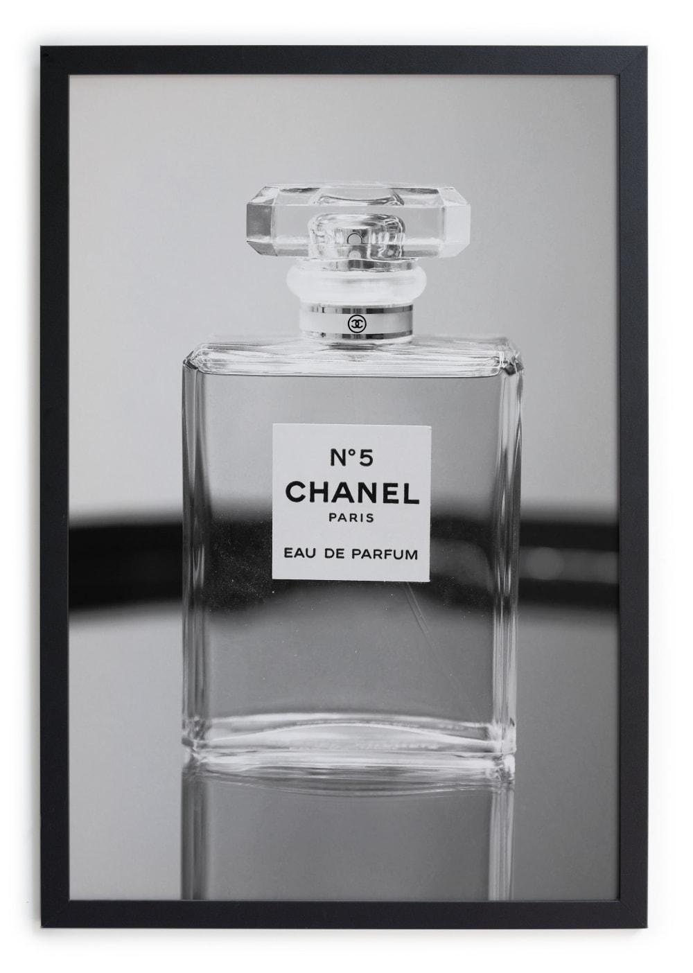 Tableau avec cadre noir 40x30