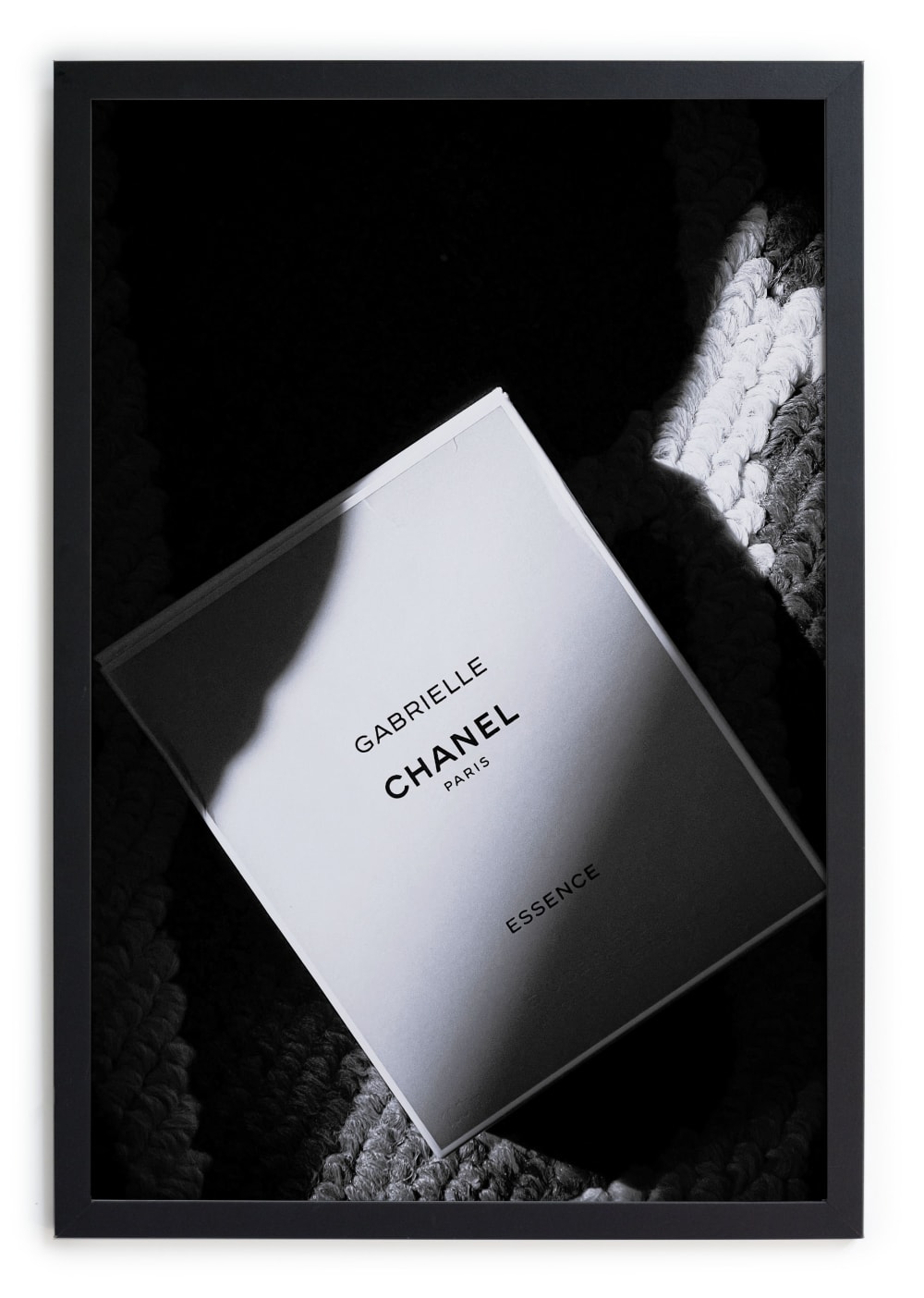 Tableau avec cadre noir 40x30