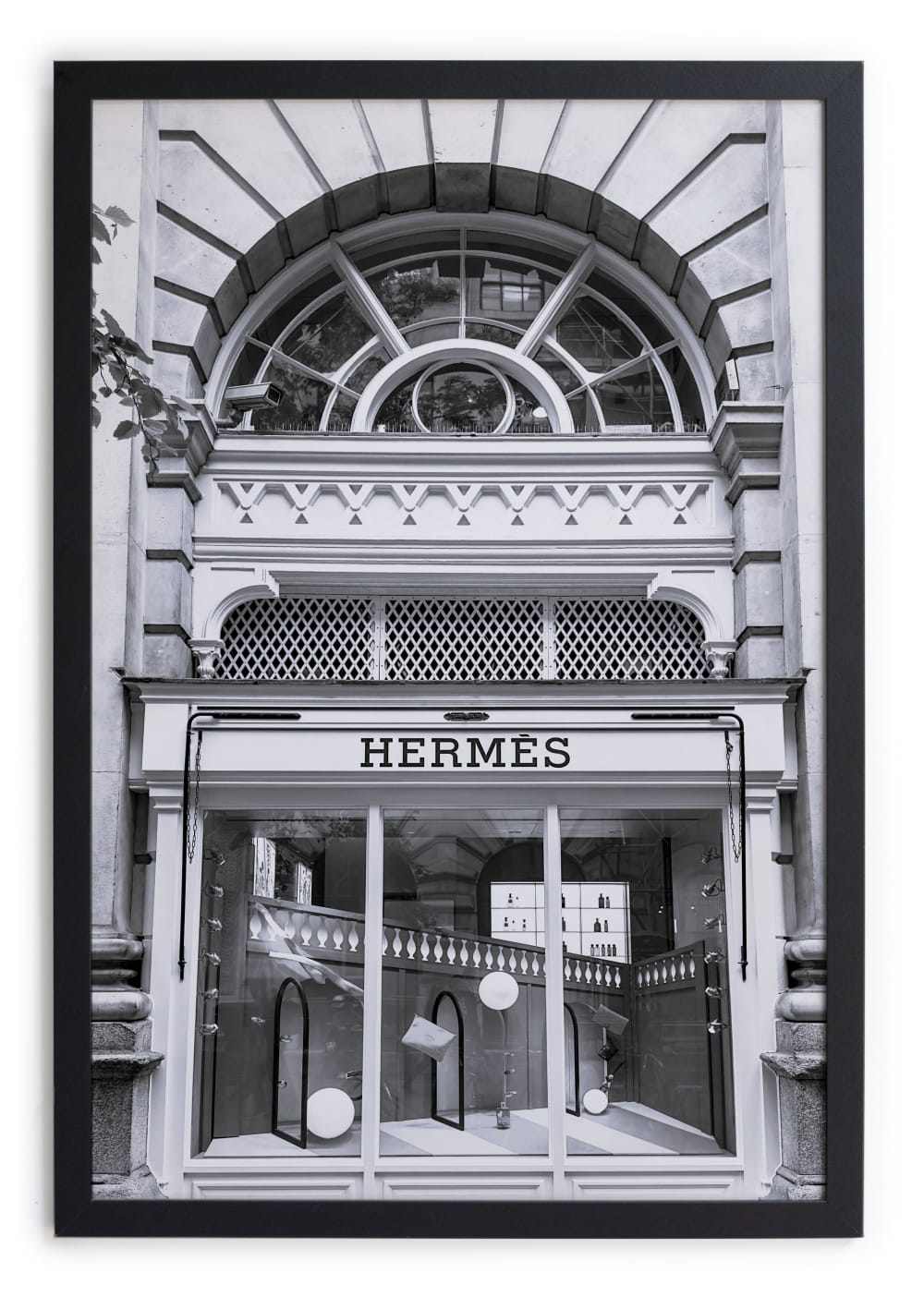 Tableau avec cadre noir 40x30 H