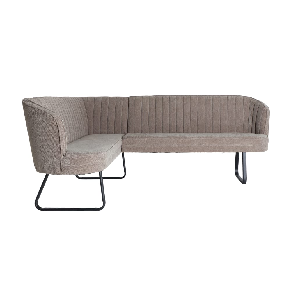 sofa en polyester gris