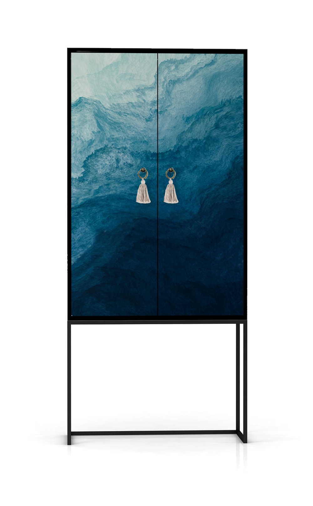 RNT by Really Nice Things Schrank-Sideboard mit 2 Türen aus MDF style modern Mehrfarbig Spanplatte