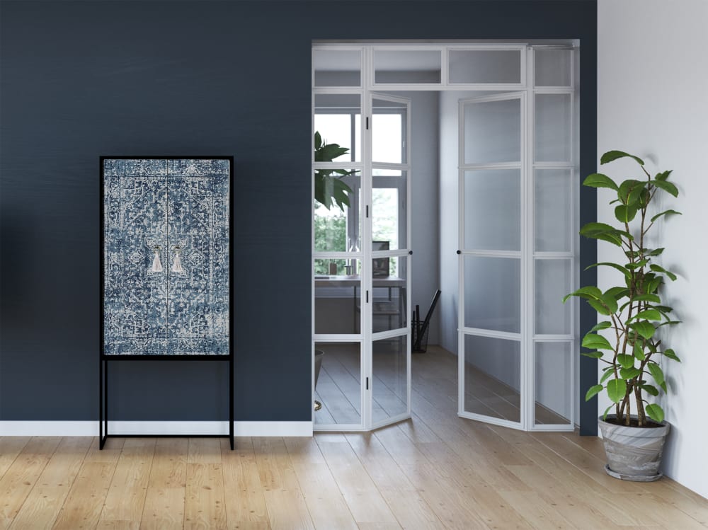 Schrank-Sideboard mit 2 Türen aus MDF - Maisons Du Monde