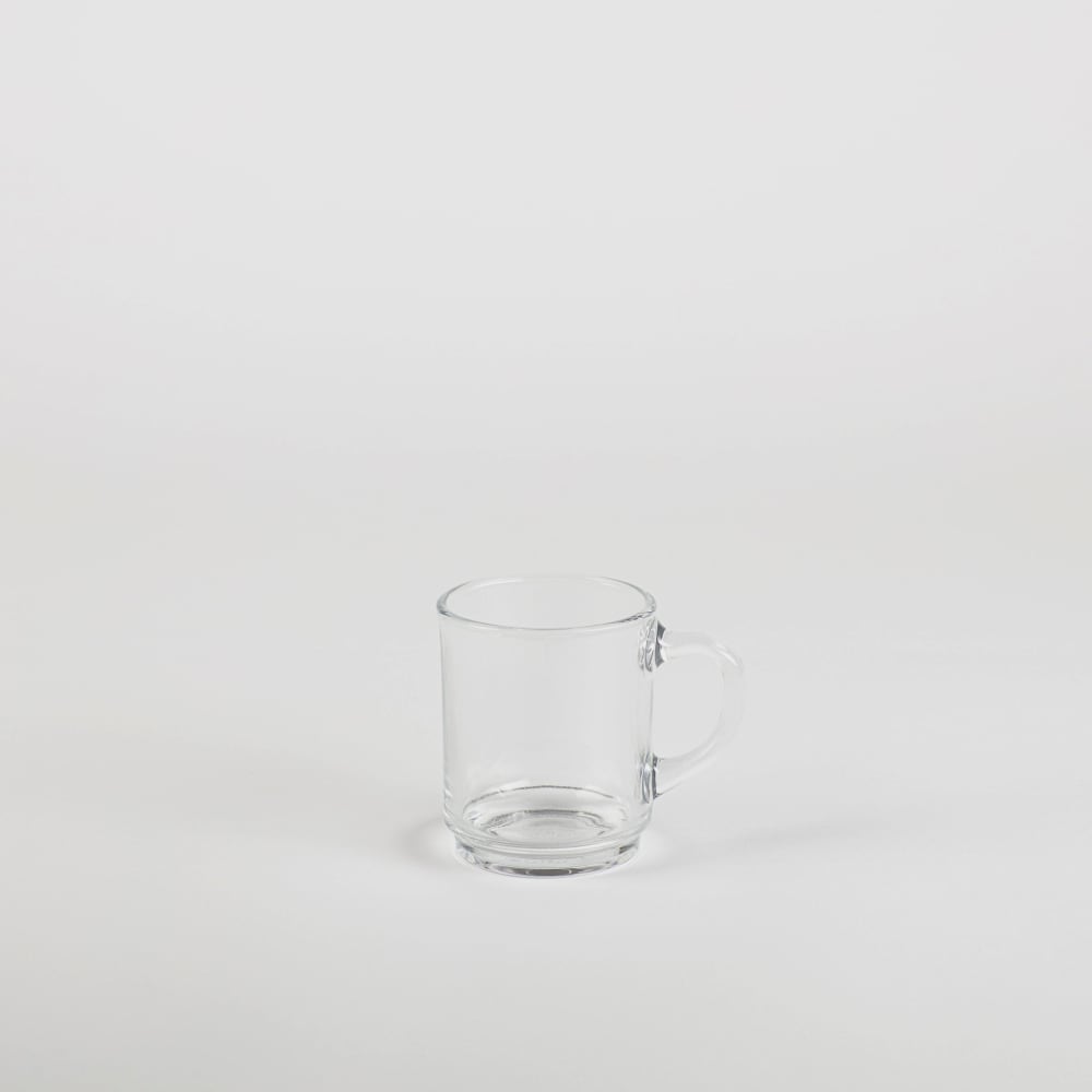 Lot de 6 -  Mug en verre Transparent 26 cl - Maisons du Monde