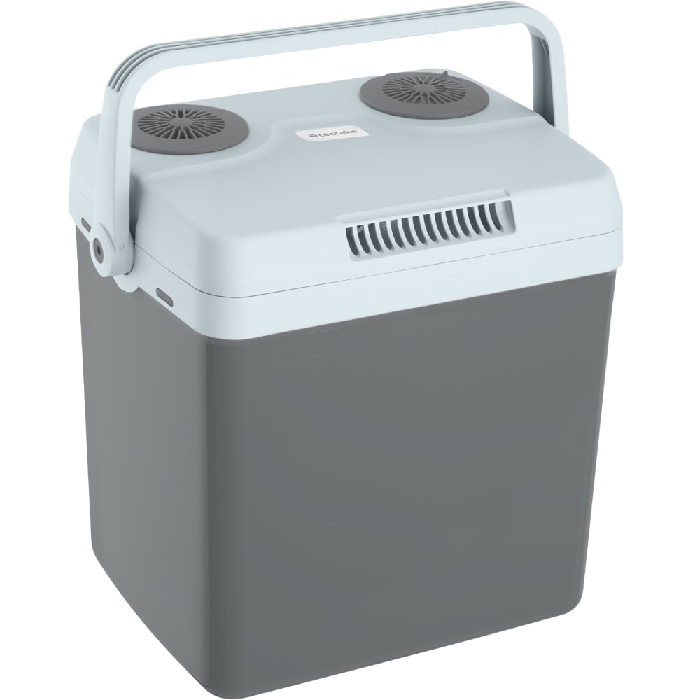 Tectake Nevera portátil eléctrica, frío/calor, asa