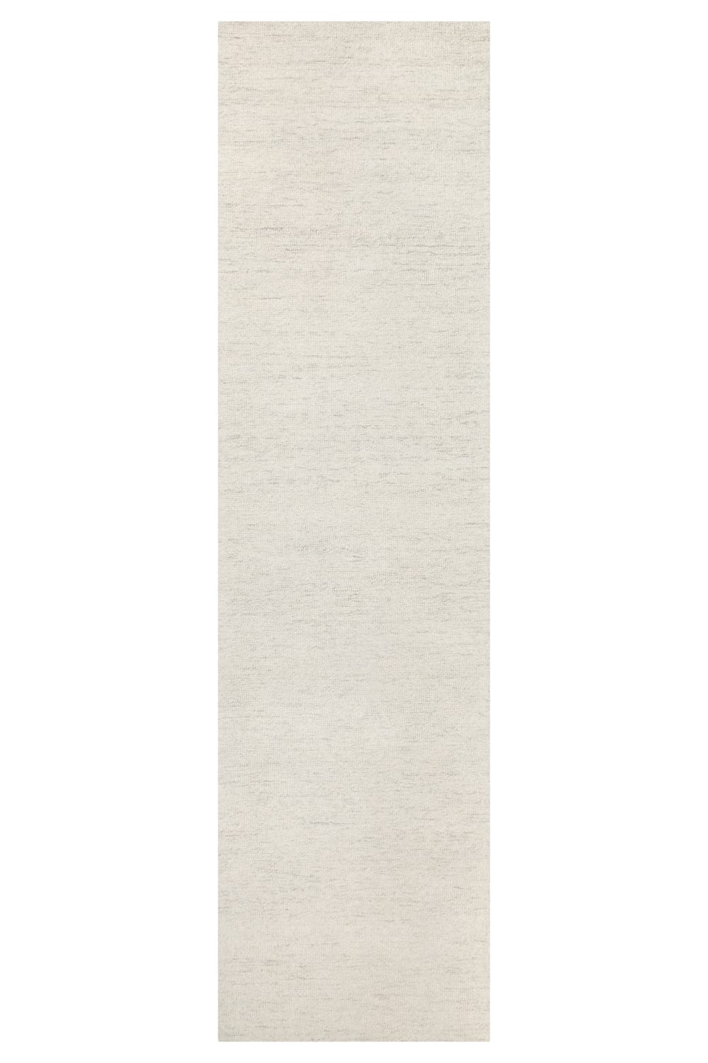 Tapis pure laine tufté main beige chiné 80x230