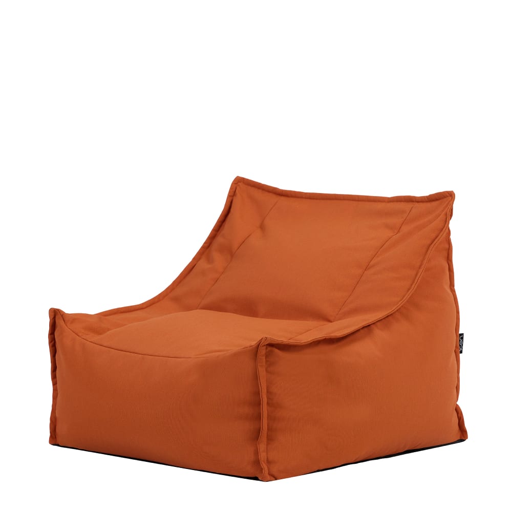pouf fauteuil d'extérieur - orange