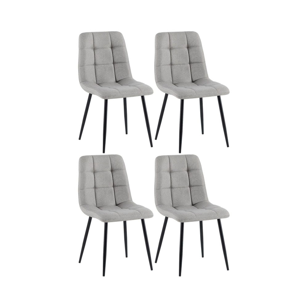 Lot de 4  chaise salle