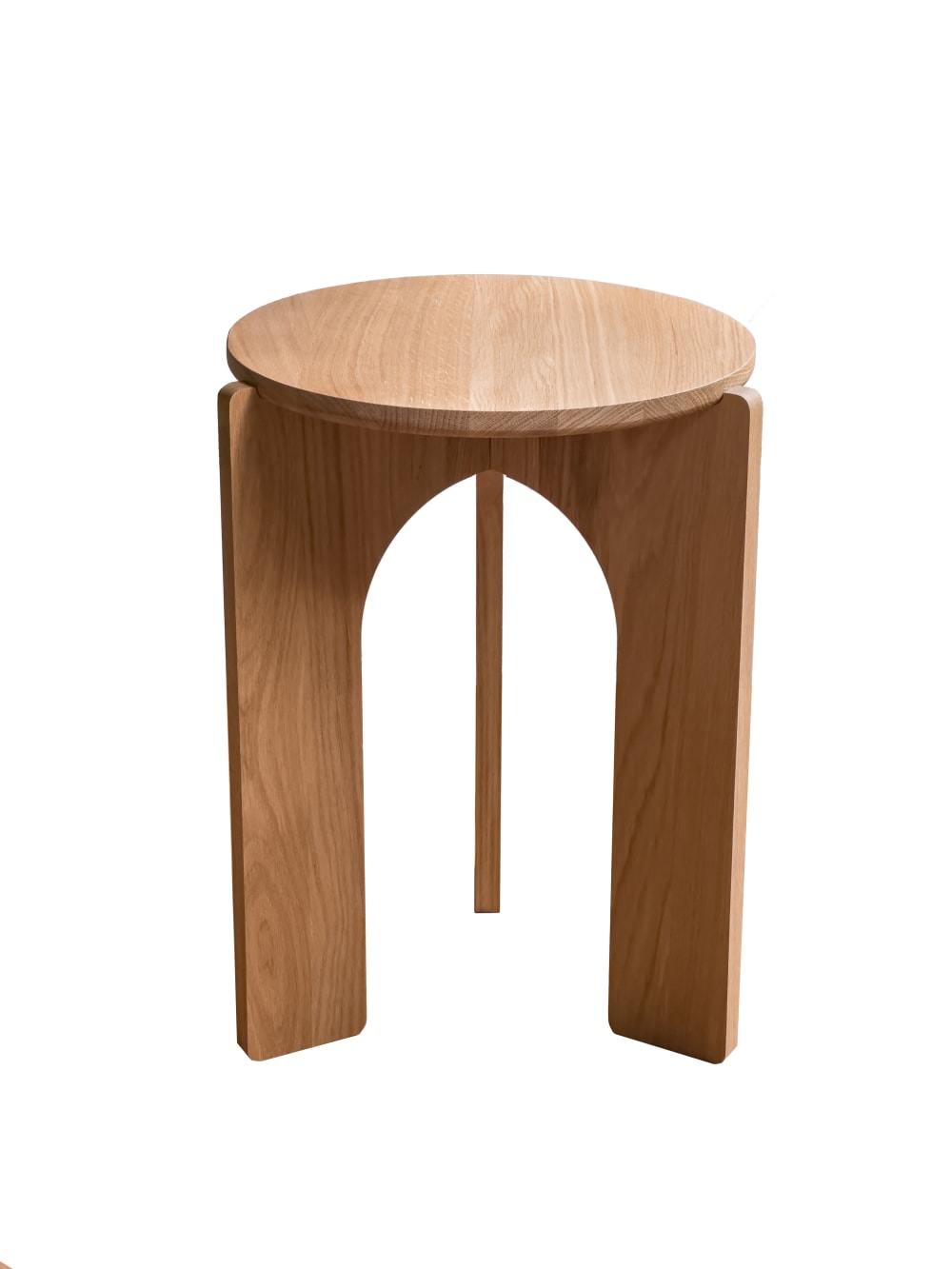 Arche - Bout de canapé en chêne