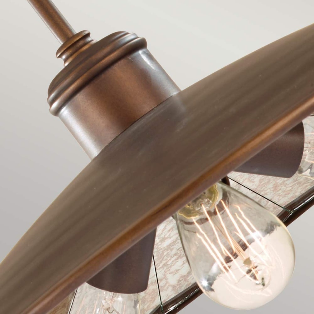 Suspension en acier bronze astral — vue 4