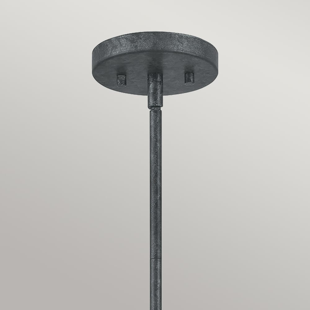 Suspension en acier finition noir ancien — vue 4