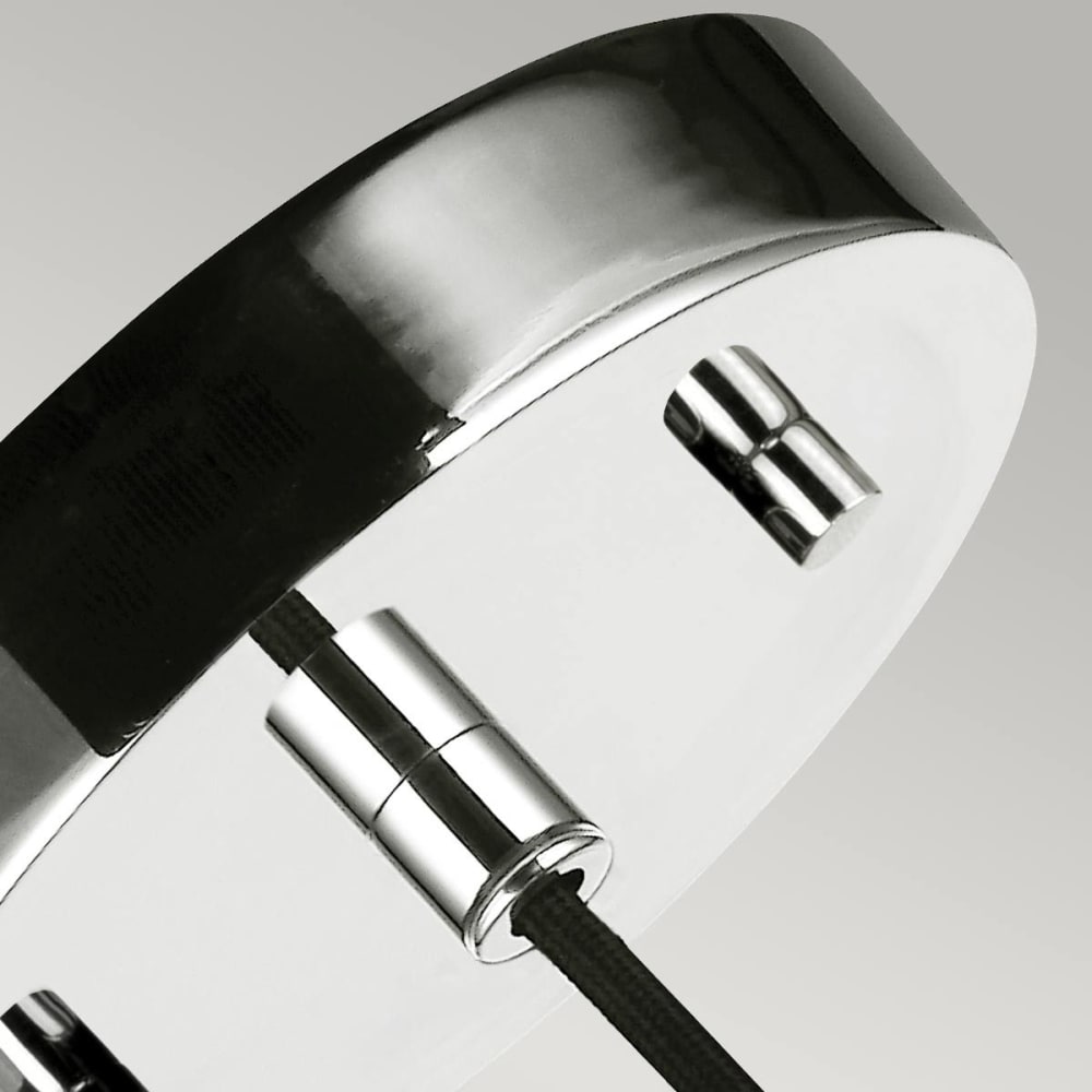Suspension en verre nickel poli — vue 4
