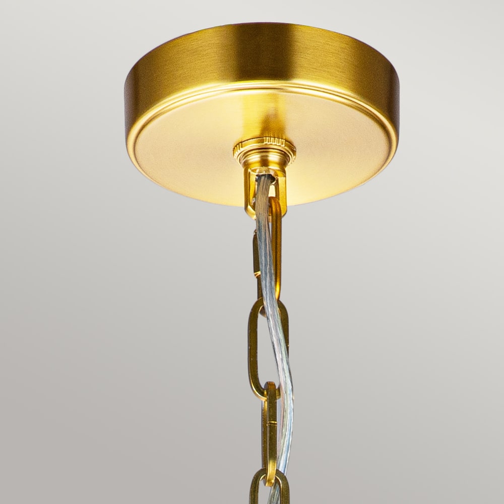 Suspension moyenne en acier laiton bruni — vue 4