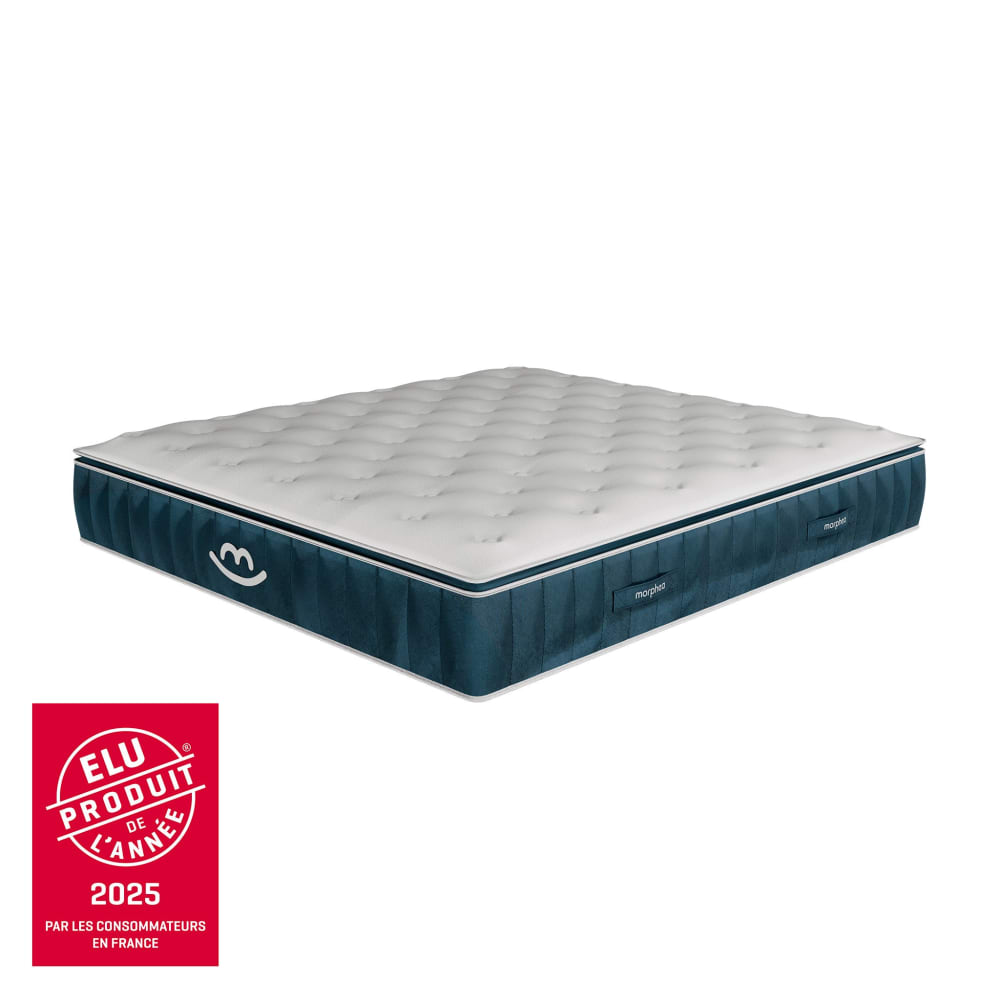 Matelas luxe hybride mémoire de forme 140x190 épais 30cm