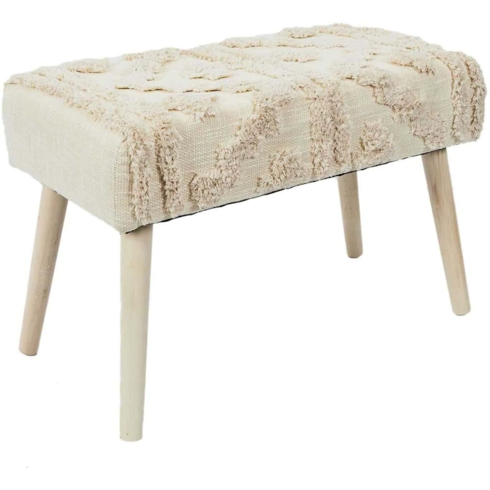 Banc pieds en pin mirage