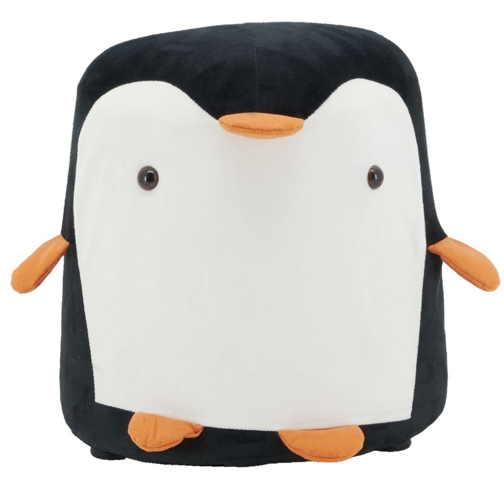 Pouf pingouin en velours noir (Aubry Gaspard) - Image 2