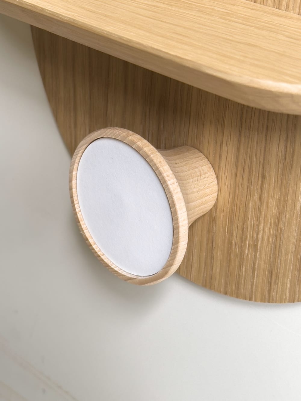 Éclipse Clairon Bleu Arctique - Miroir avec étagère et patère