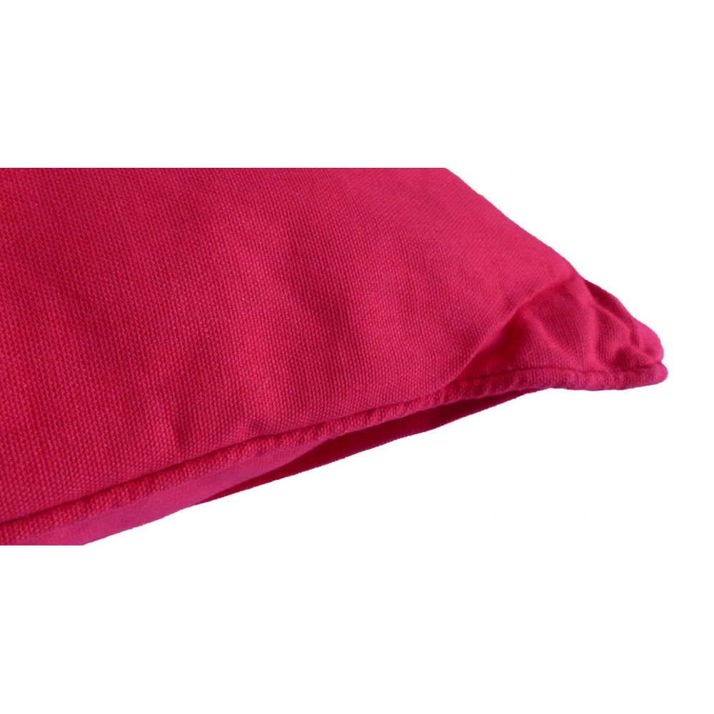 Coussin carré pour dossier de canapé 60 cm bleu canard — vue 4