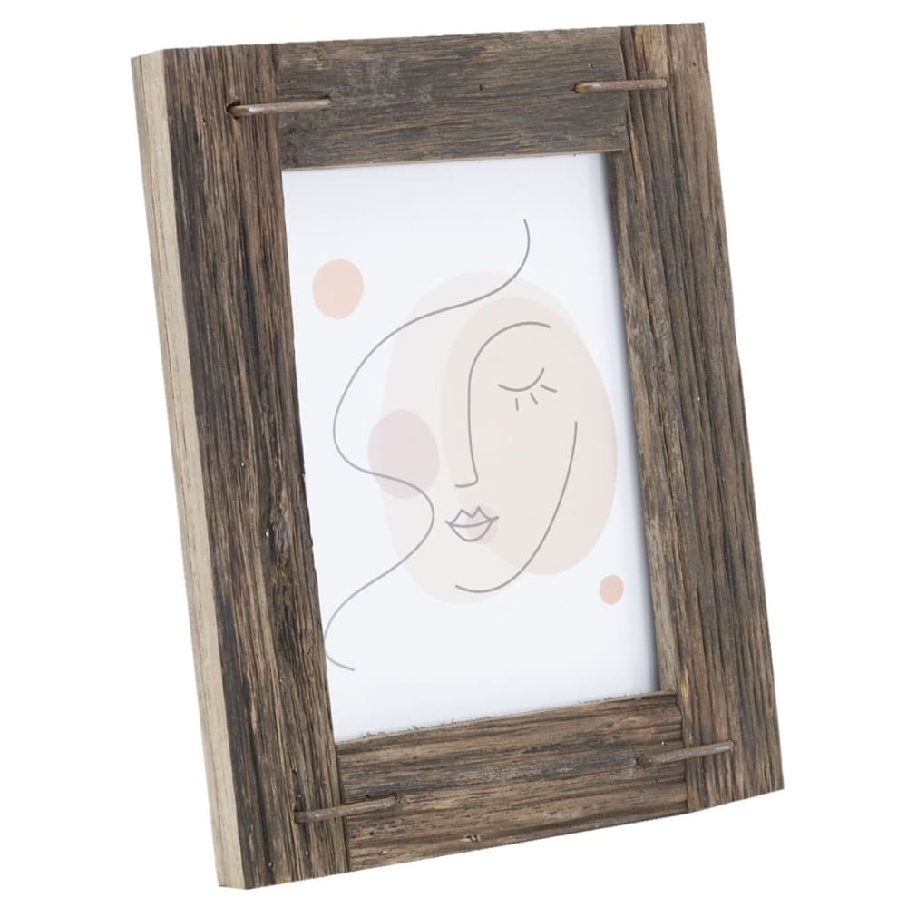 Cadre photo 18x24cm en bois recyclé 1 photo