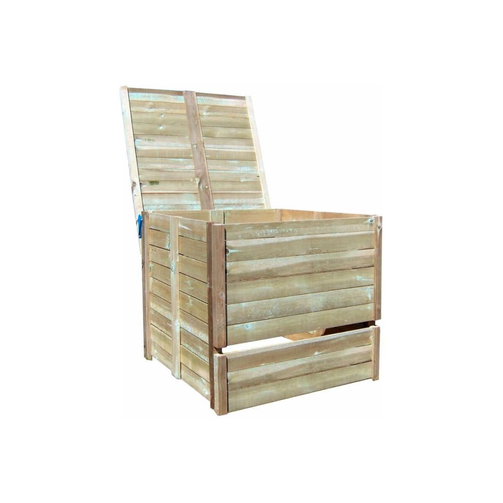 Composteur de jardin 900 litres douglas du morvan