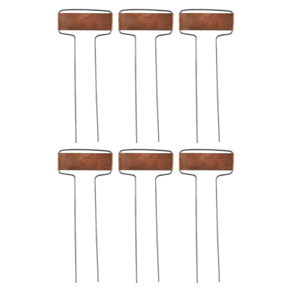 Etiquettes à plantes en cuivre (lot de 6)
