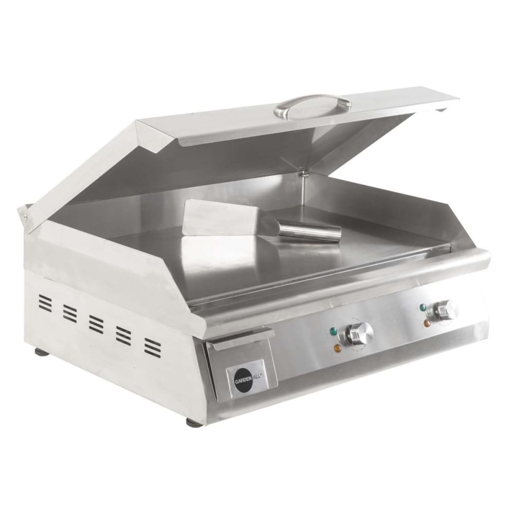 Plancha électrique en inox qualité pro bb15 à 20 convives