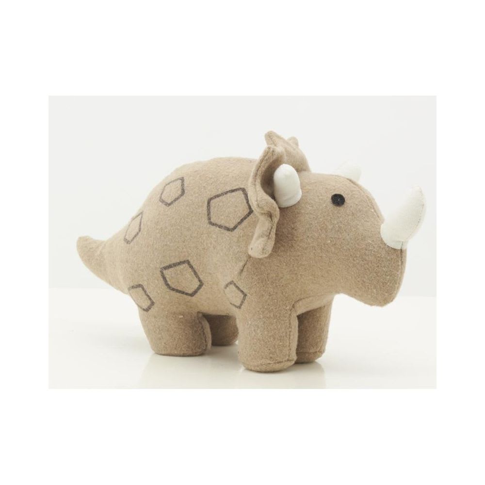 Cale-porte dinosaure en coton beige (Aubry Gaspard) - Image 1
