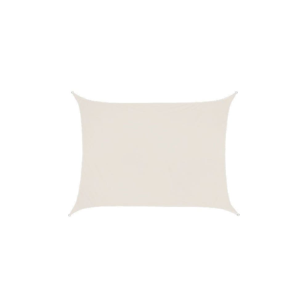 Toile d'ombrage rectangulaire 4 x 3 mètres blanc gardena