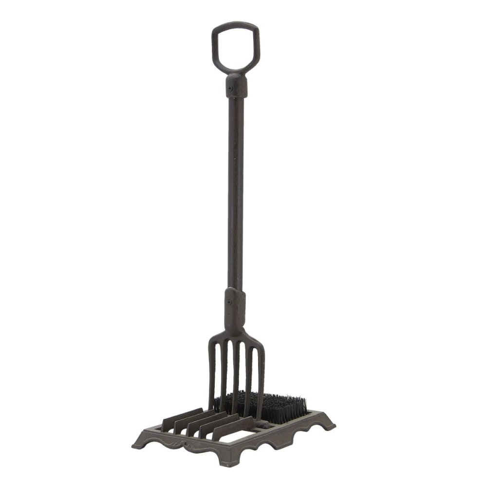 Grille gratte pieds + brosse extérieur